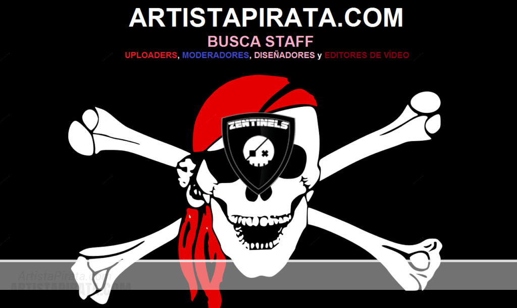 Manda tu C.V. Artista Pirata