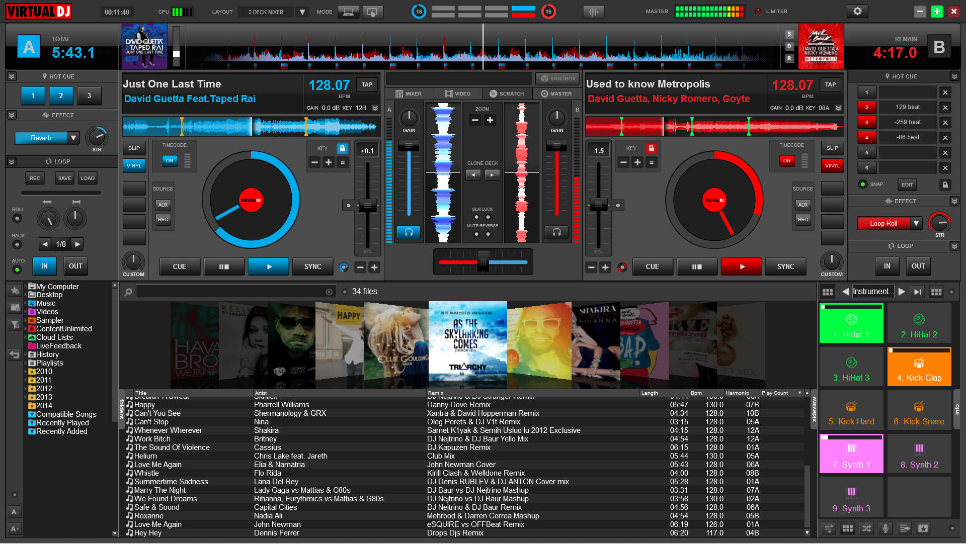 VirtualDJ 8 PRO v8.3.472 Software para DJs Artista Pirata