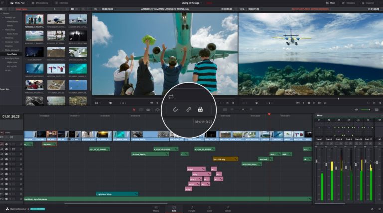 davinci resolve 15 no audio