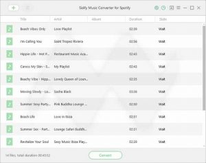 sidify spotify music converter pro