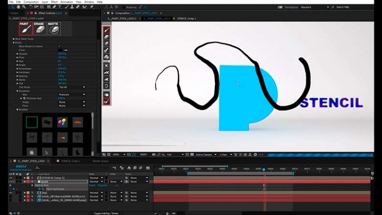 paint and stick after effects free download