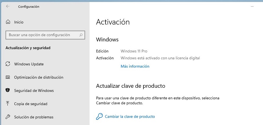 Windows 11 - Disponible para actualizar - Artista Pirata