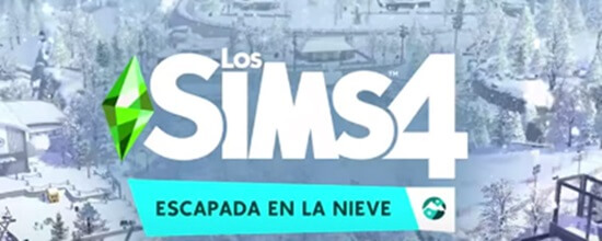 Escapada en la nieve Sims 4