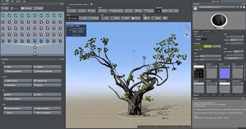 SpeedTree Modeler Pro full