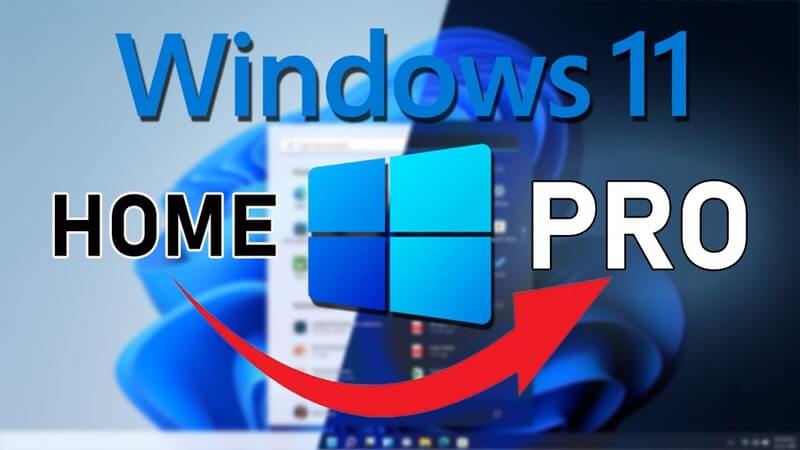 Licencia de Upgrade Windows 11 Home a Windows 11 Pro